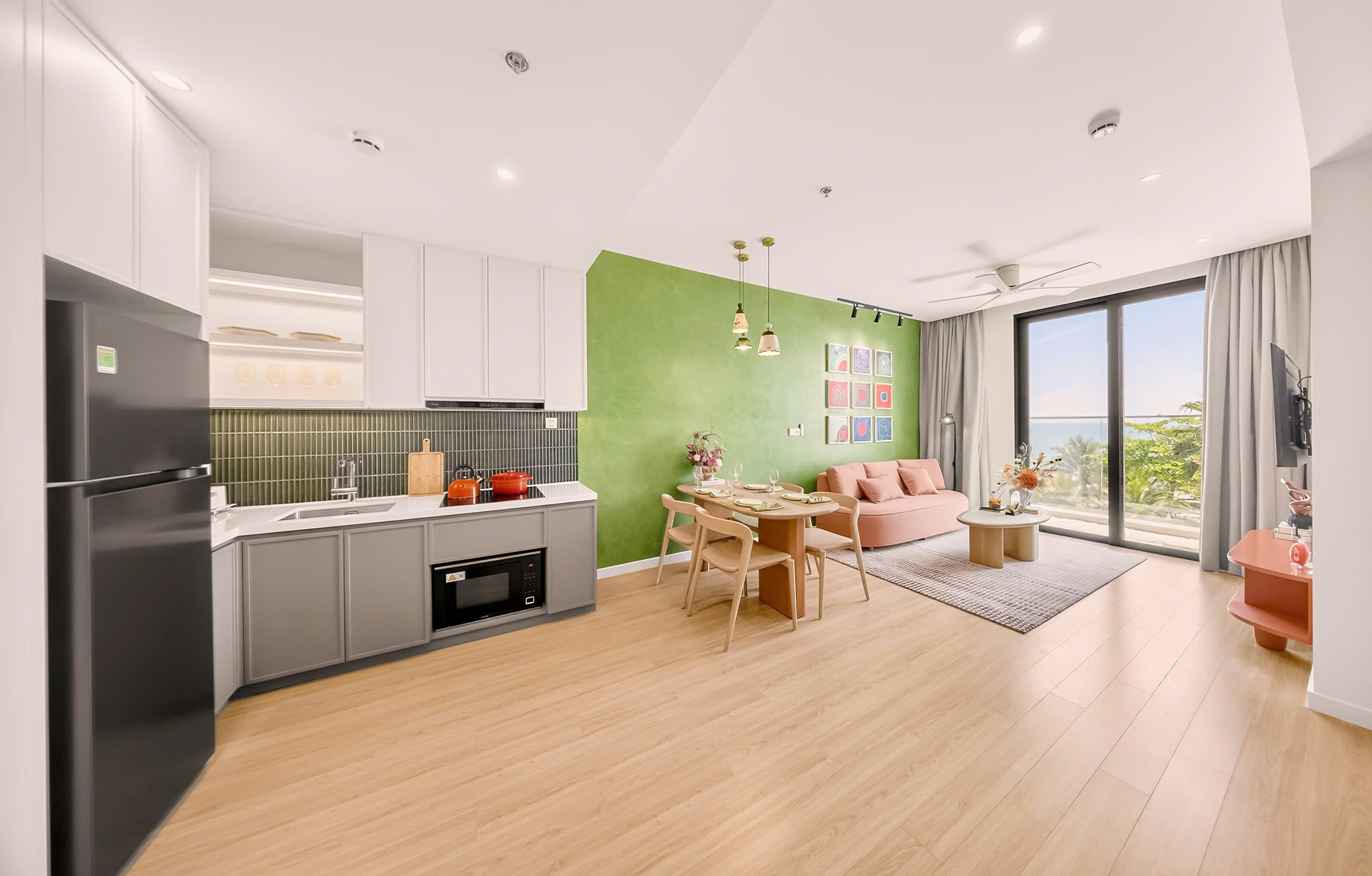CẦN BÁN CĂN HỘ CAO CẤP 1 PHÒNG NGỦ + – THE CHARM, CHARMORA CITY NHA TRANG