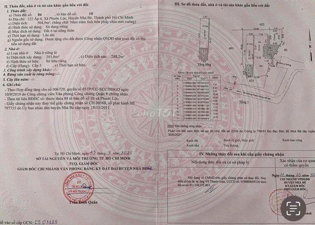 Chính Chủ Bán Gấp Đất Thổ Cư 1400m² – Mặt Tiền Phạm Hùng, Nhà Bè