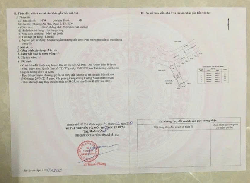 Chính chủ bán đất góc 2 mặt tiền, vị trí cực đẹp giáp CC cao cấp Laimian.