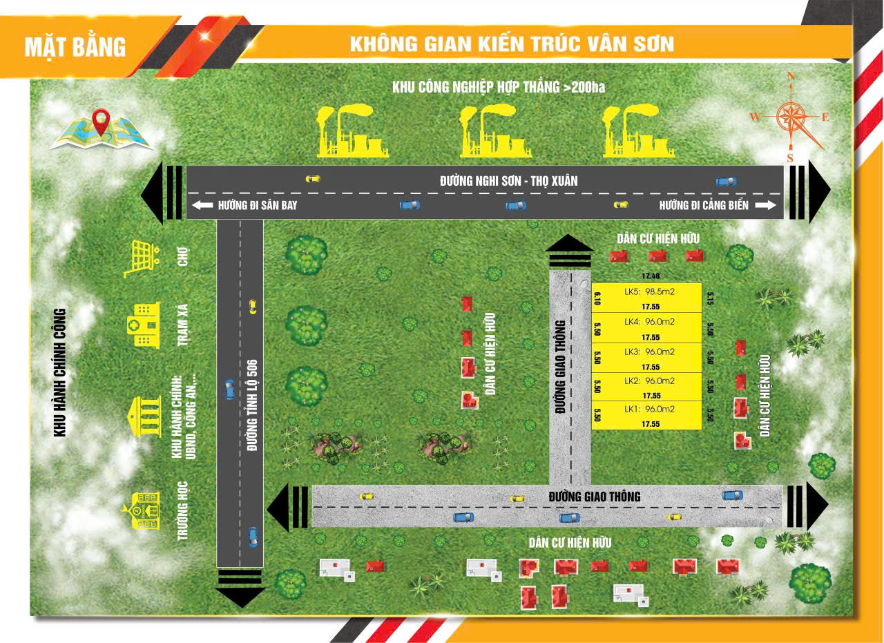 CHÍNH CHỦ BÁN 500tr / LÔ ĐẤT XÃ VÂN SƠN, TRIỆU SƠN – THANH HÓA SÁT KHU CÔNG NGHIỆP HỢP THẮNG