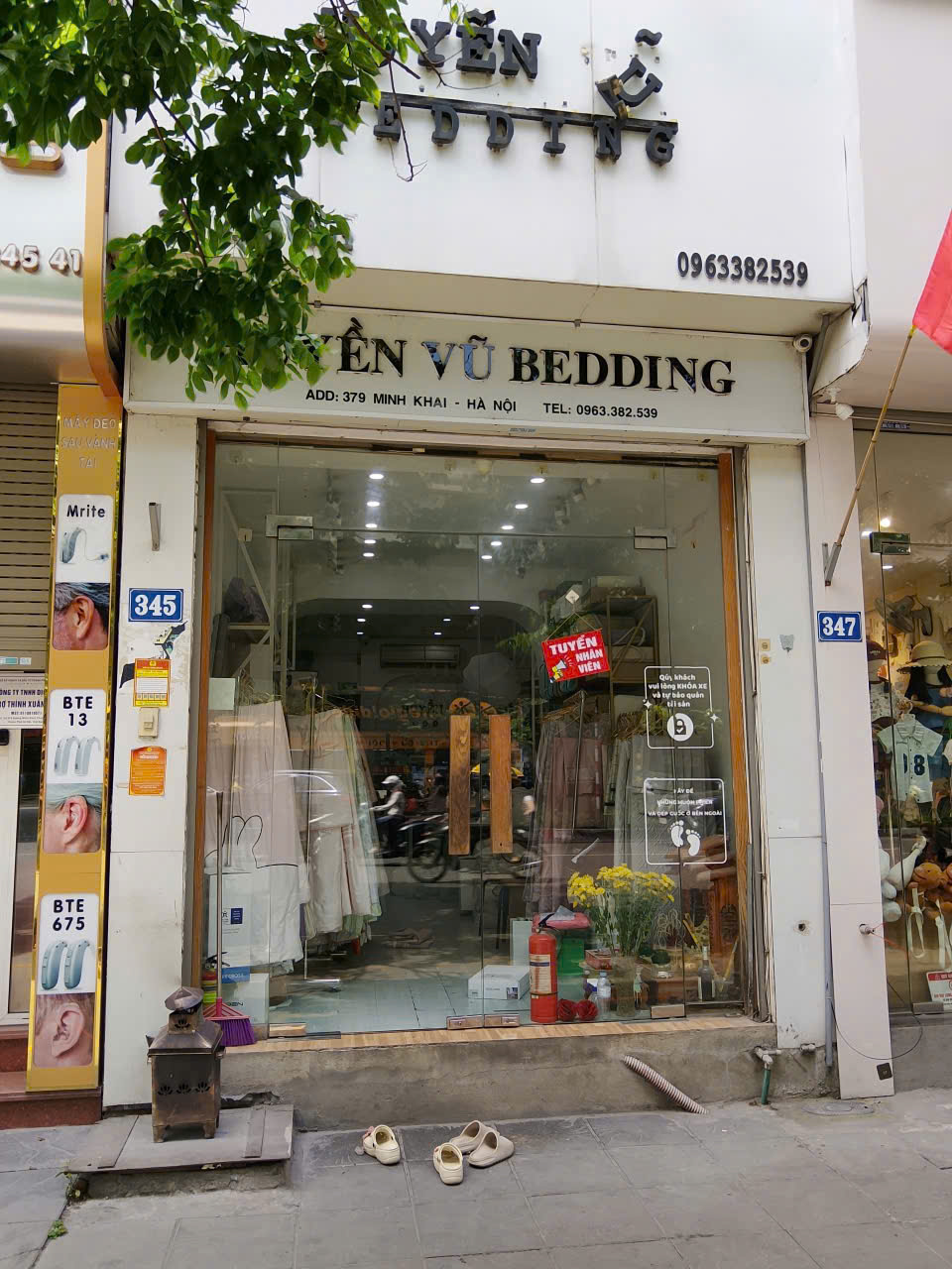 CHO THUÊ NHÀ MẶT PHỐ 345 MINH KHAI – ĐỐI DIỆN TIMES CITY