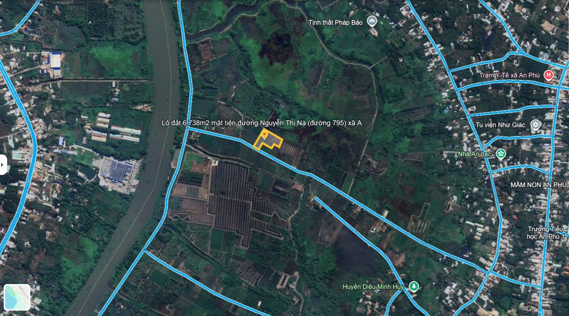 BÁN ĐẤT VEN SÔNG SÀI GÒN – AN NHƠN TÂY, TP.HCM