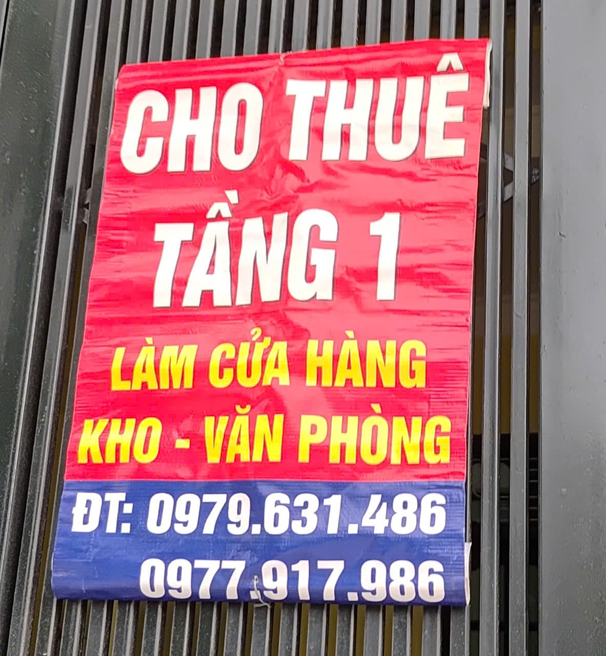 Cho thuê tầng 1 - làm văn phòng, kho hoặc cửa hàng