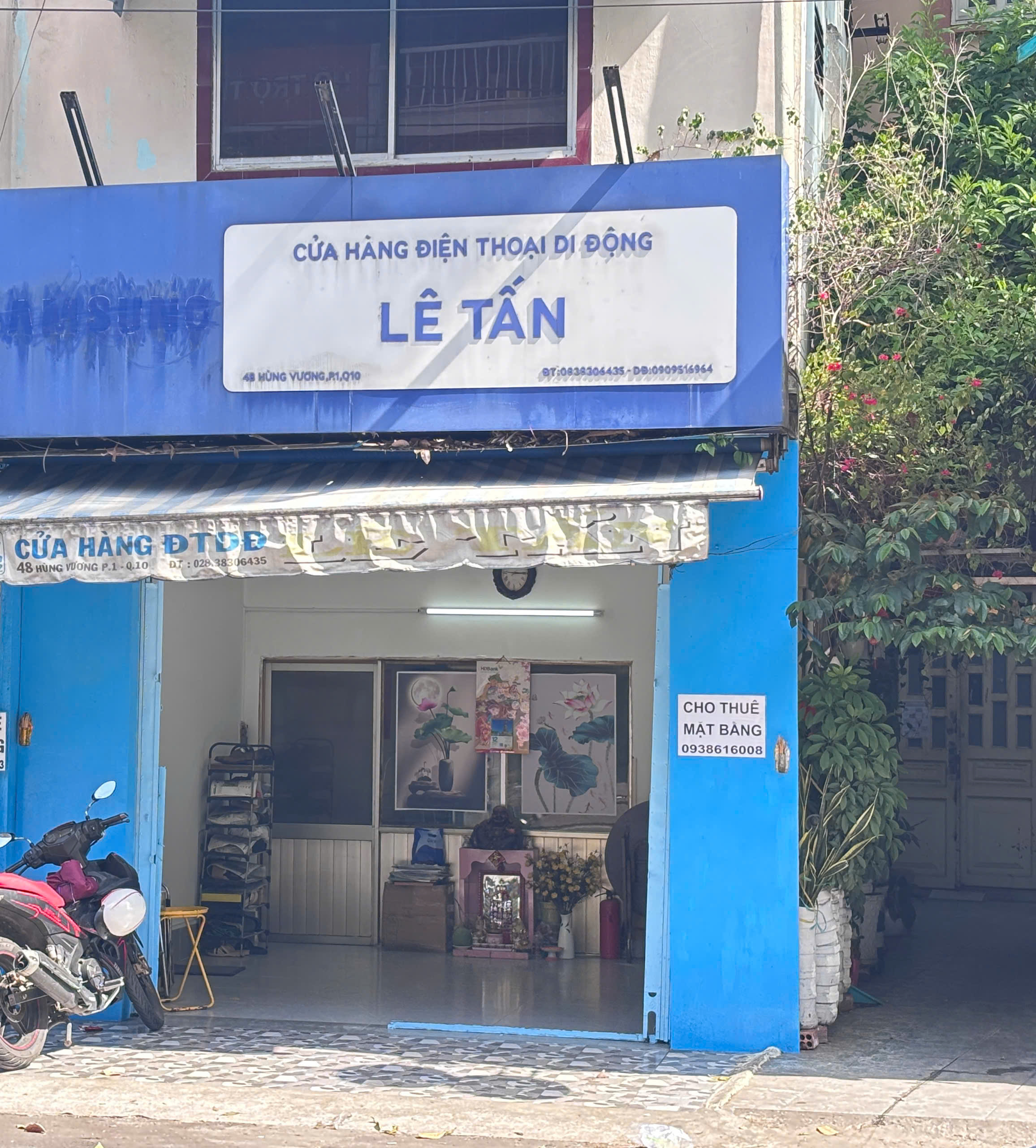 CHO THUÊ MẶT BẰNG KINH DOANH