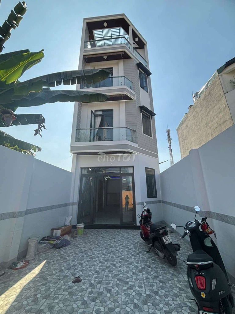 BÁN NHÀ PHỐ MẶT TIỀN NỘI BỘ CMT8 – P.4, TÂN BÌNH – NHÀ ĐẸP 5 TẦNG, KINH DOANH TỐT