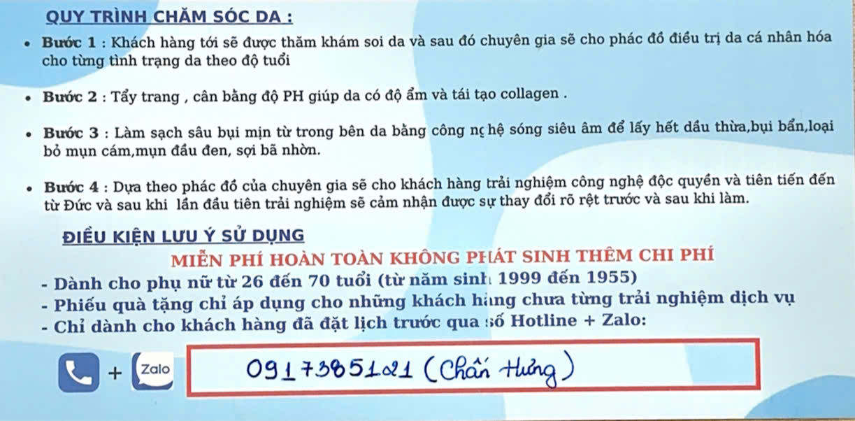 CHÀO MỪNG CHI NHÁNH MỚI VIỆN DA LIỄU QUỐC TẾ Q3 NÊN TẶNG LIỆU TRÌNH MIỄN PHÍ CHĂM SÓC DA 100%