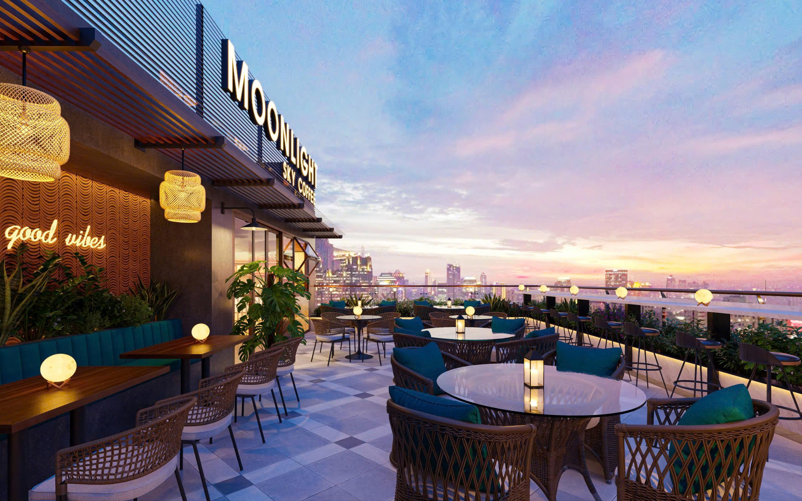 Cho Thuê Gấp Tầng Thượng 188m² Tại Tòa Nhà Căn Hộ Cao Cấp – Tây Hồ, Hà Nội