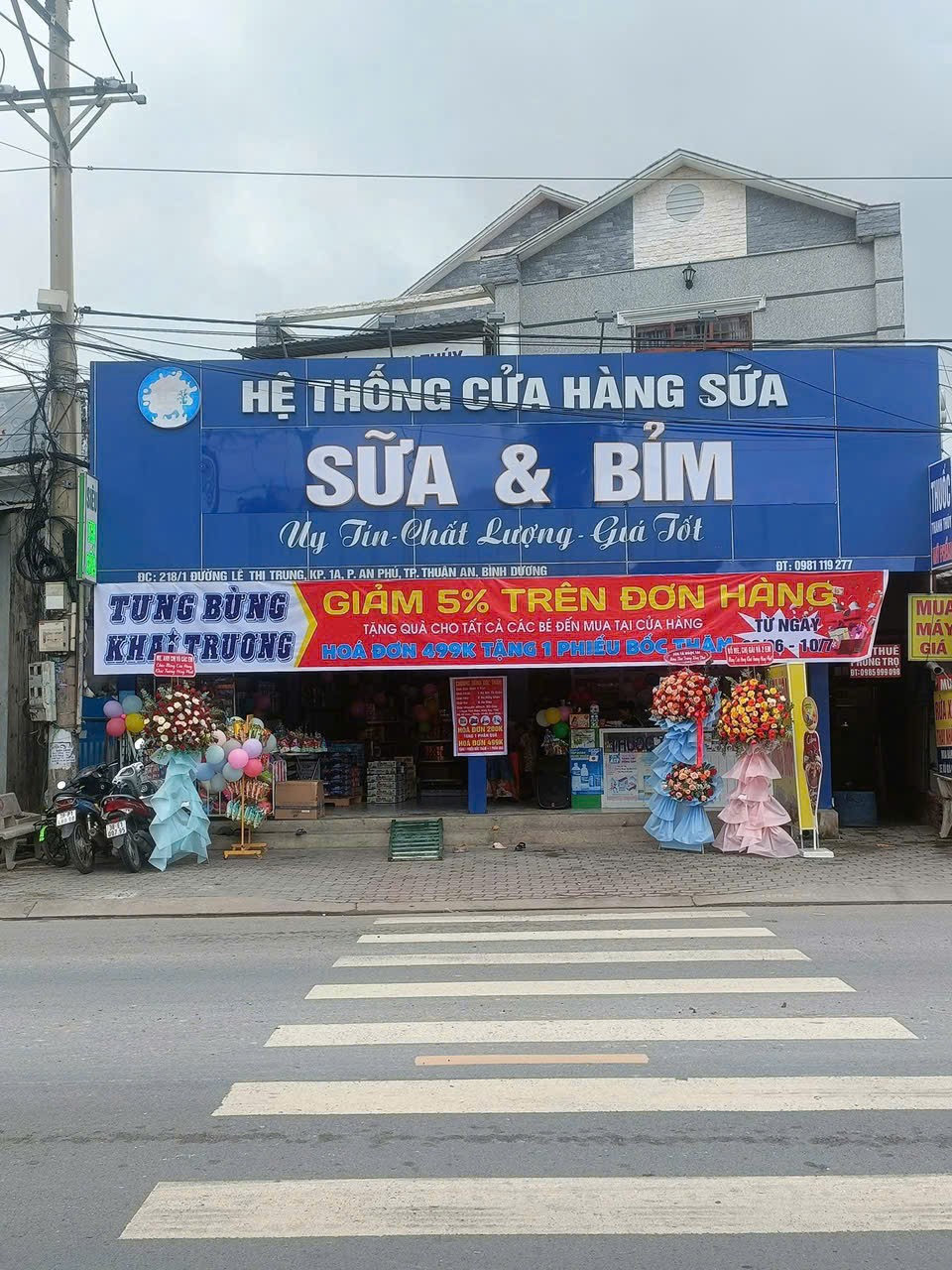 CHO THUÊ MẶT BẰNG KINH DOANH VỊ TRÍ ĐẸP – PHƯỜNG AN PHÚ, TP THUẬN AN.