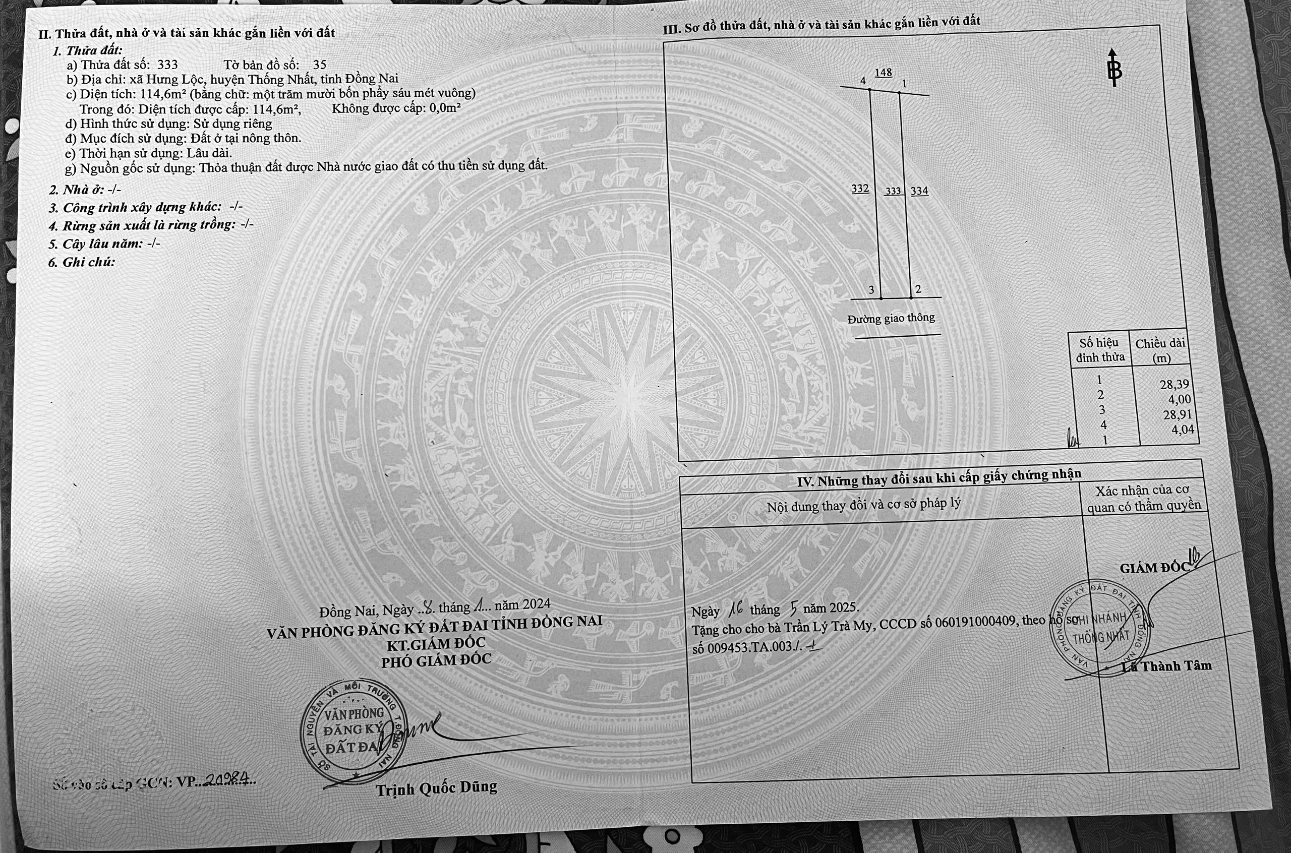 CHÍNH CHỦ  CẦN TỀN BÁN ĐẤT  HƯNG LỘC, THỐNG NHẤT, ĐỒNG NAI