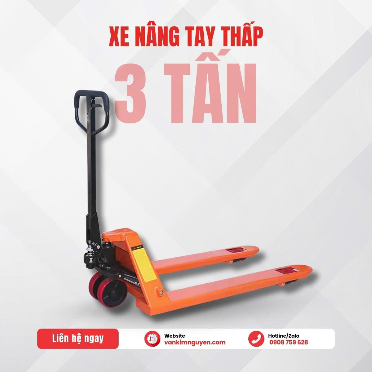 XE NÂNG TAY THẤP CHÍNH HÃNG TẠI VẠN KIM NGUYÊN