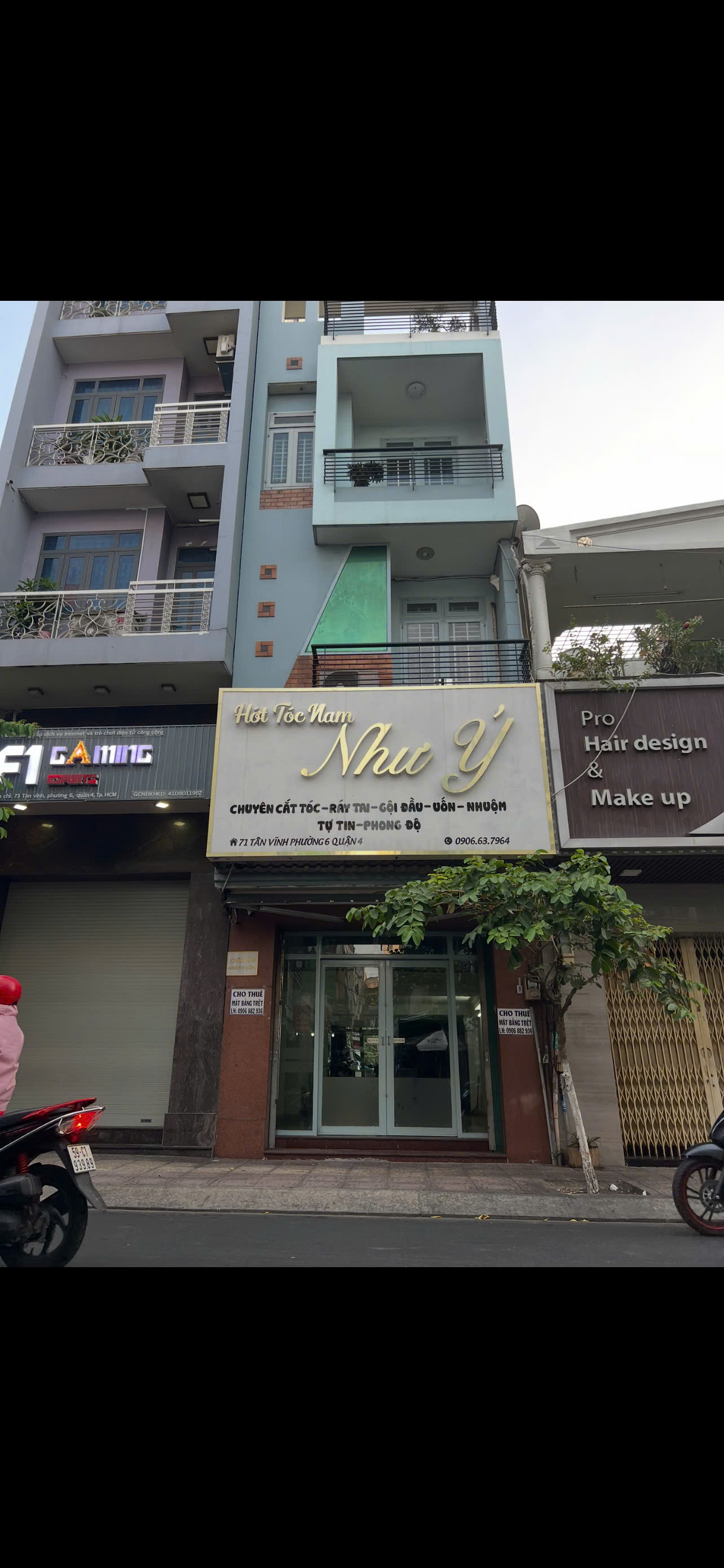 cho thuê mặt bằng trệt vị trí đẹp quận 4 , phù hợp kinh doanh, văn phòng