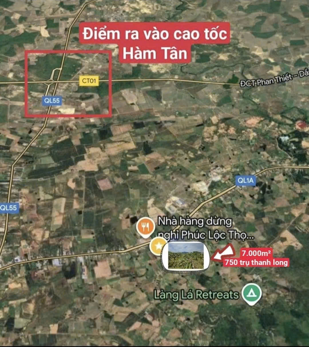 CẦN TIỀN GẤP – BÁN NHANH 7.000M² ĐẤT SÔNG PHAN, BÌNH THUẬN