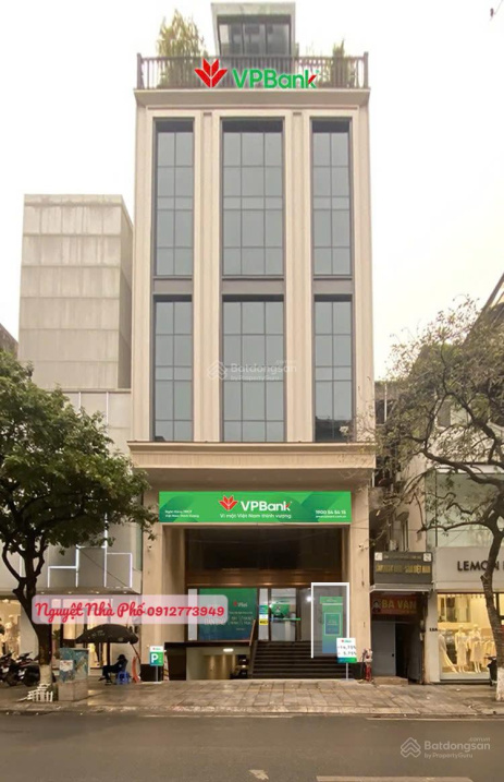 Cho thuê tầng 3,4 tòa nhà VPBank Bà triệu, 250m2/sàn,giá 75 triệu/tầng/tháng/ phù hợp làm văn phòng gần Vincom Bà Triệu