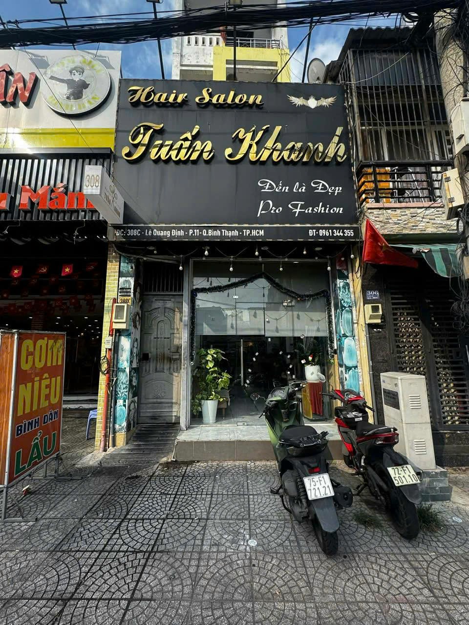 CHO THUÊ MẶT BẰNG MẶT TIỀN LÊ QUANG ĐỊNH – KHU KINH DOANH SẦM UẤT