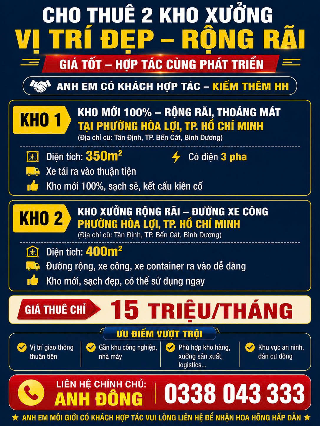 https://batdongsanviet.info.vn/cho-thue-2-kho-xuong-moi-vi-tri-dep-gia-chi-tu-15-trieu-thang-j200657.html