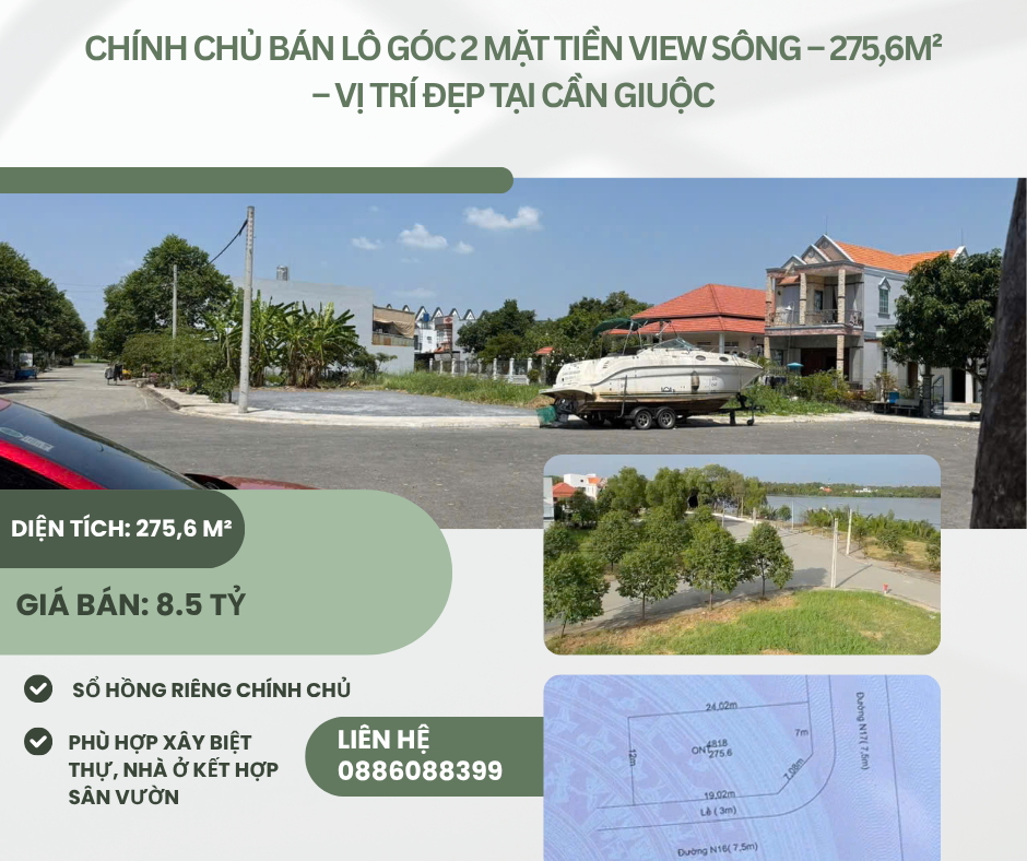 https://batdongsanviet.info.vn/chinh-chu-ban-lo-goc-2-mat-tien-view-song-275-6m-vi-tri-dep-tai-can-giuoc-j201115.html