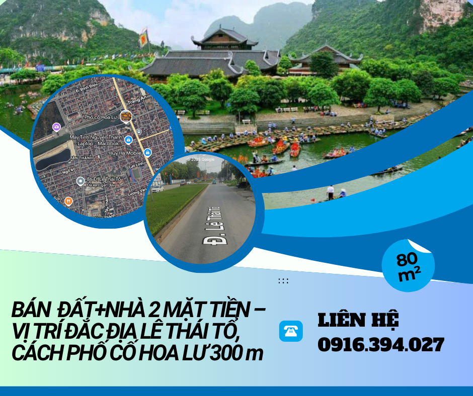 https://batdongsanviet.info.vn/ban-dat-nha-2-mat-tien-vi-tri-dac-dia-le-thai-to-cach-pho-co-hoa-lu-300-m-j196469.html