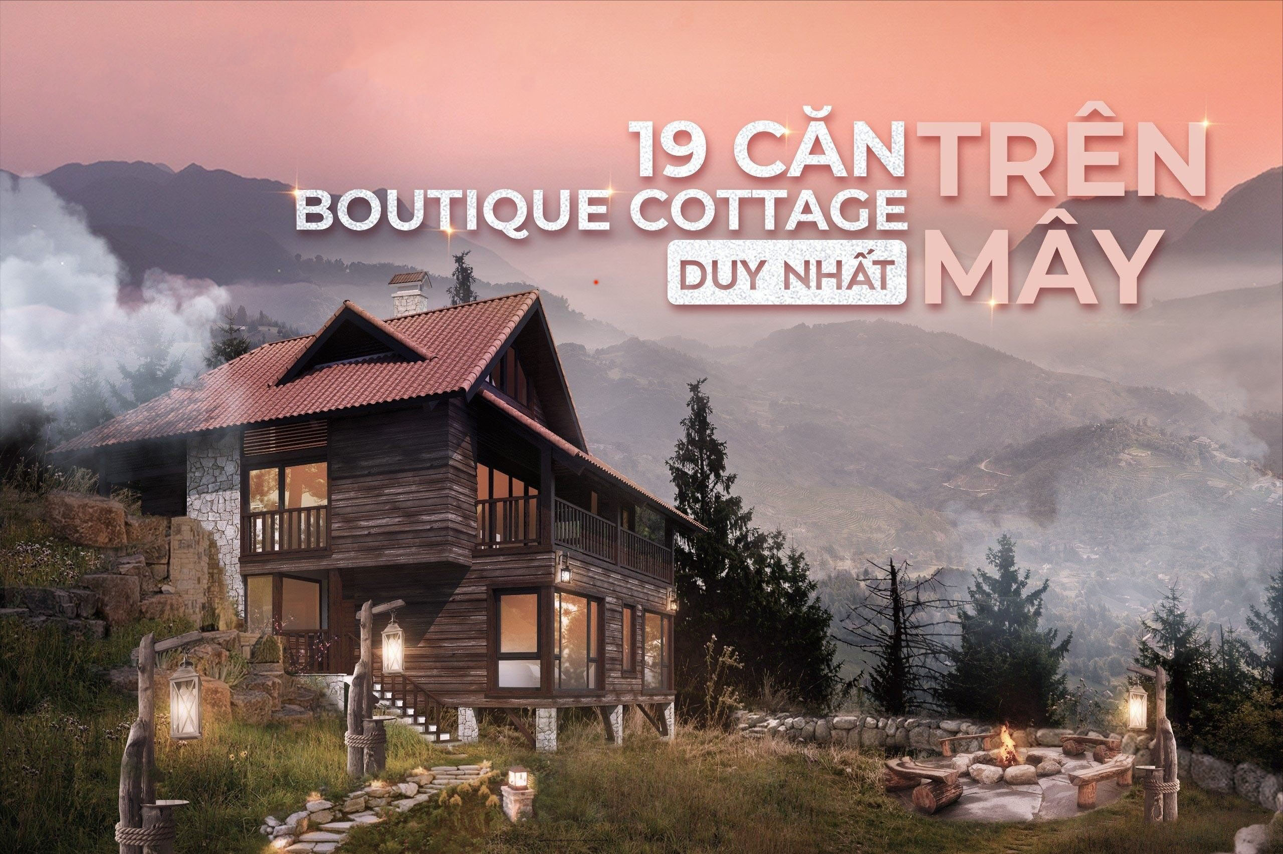 Biệt thự nghỉ dưỡng Siêu VIP tại SAPA chuẩn 5 sao chỉ 19 CĂN duy nhất | Sổ đỏ truyền đời