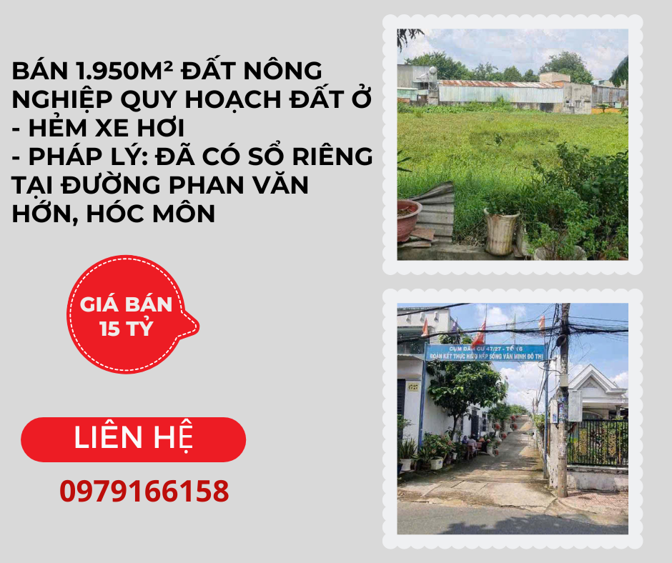 https://batdongsanviet.info.vn/ban-1-950m-dat-nong-nghiep-quy-hoach-dat-o-hem-xe-hoi-gia-chi-7-8-trieu-m-tai-hoc-mon-j199839.html