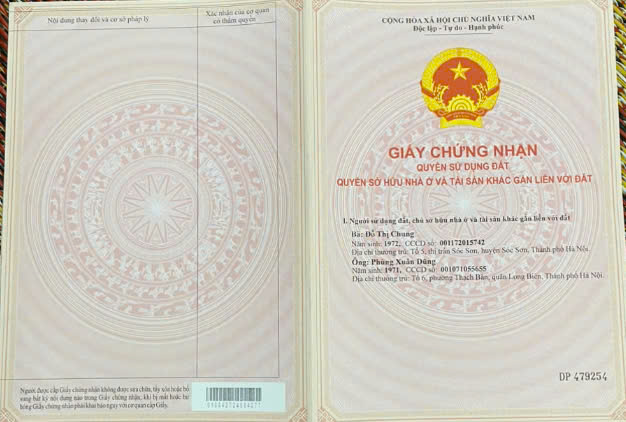 CHÍNH CHỦ CẦN BÁN 5 LÔ ĐẤT ĐẸP TẠI - SÓC SƠN - HÀ NỘI