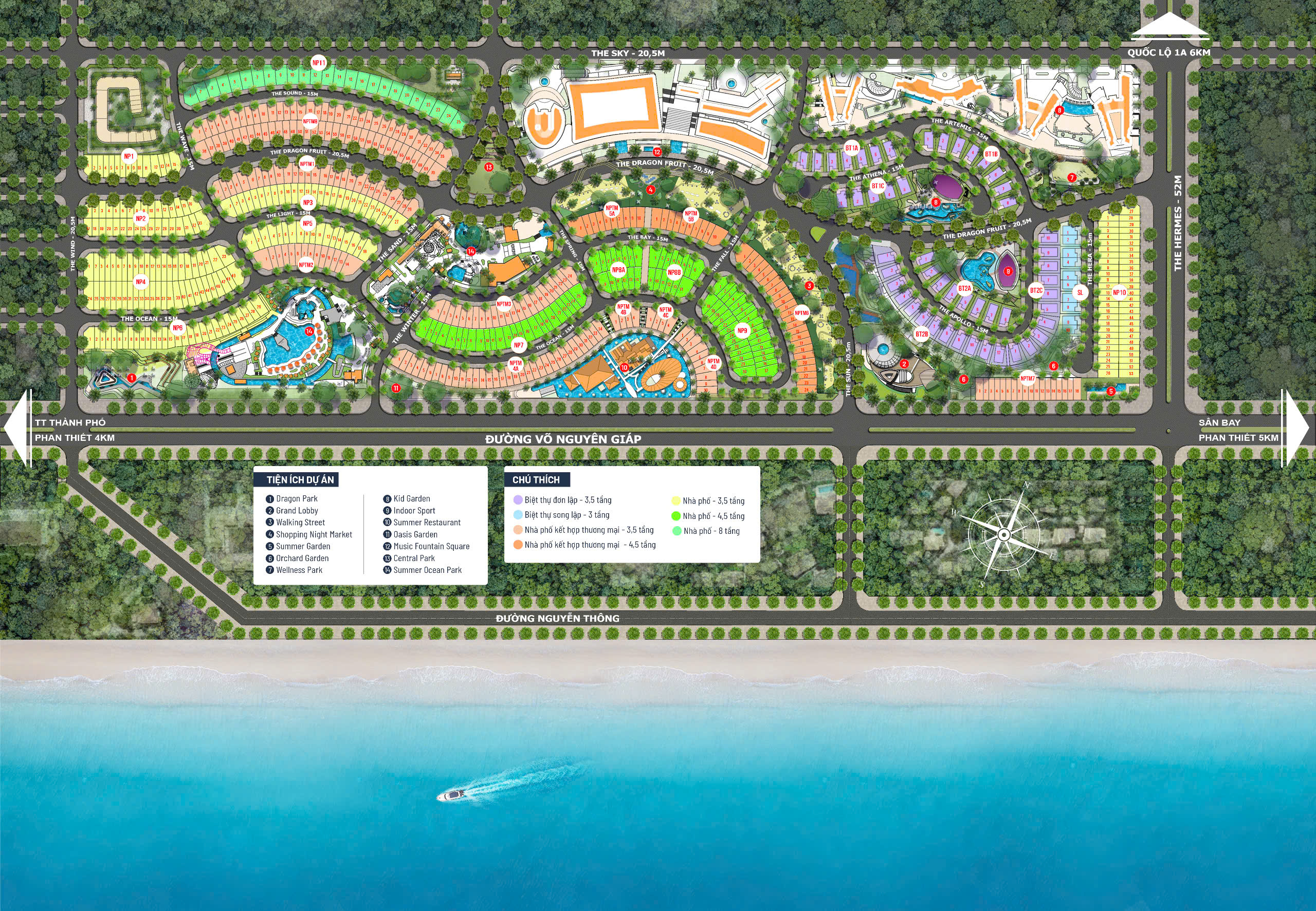 CHÍNH CHỦ CẦN BÁN NHÀ PHỐ CAO CẤP TẠI SUMMERLAND PHAN THIẾT – BÌNH THUẬN  Mã căn: NP4-36