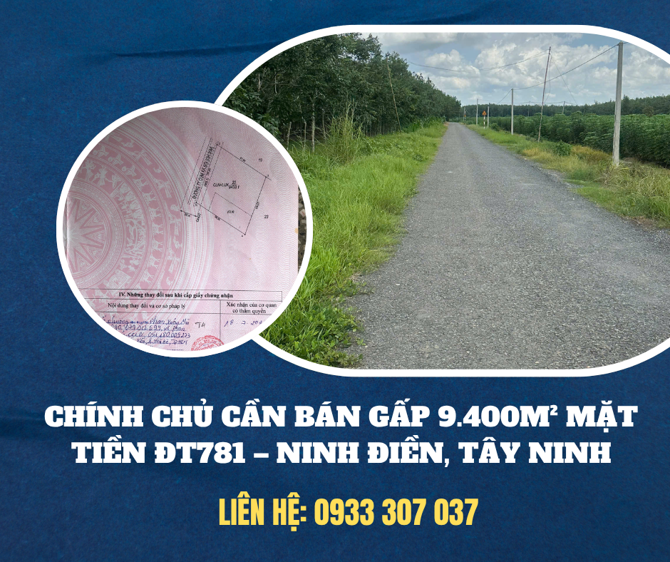 https://batdongsanviet.info.vn/chinh-chu-can-ban-gap-9-400m-mat-tien-dt781-ninh-dien-tay-ninh-j201059.html